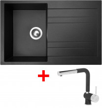 Sinks GRANDE 800 Metalblack + Mix 3...